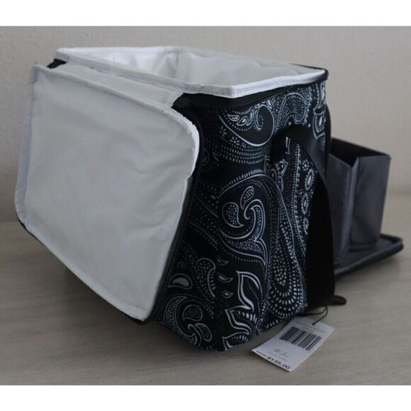 Vera Bradley 29386-12209 Stellar Paisley Lighten Up Deluxe Travel Cooler - Picture 6 of 9